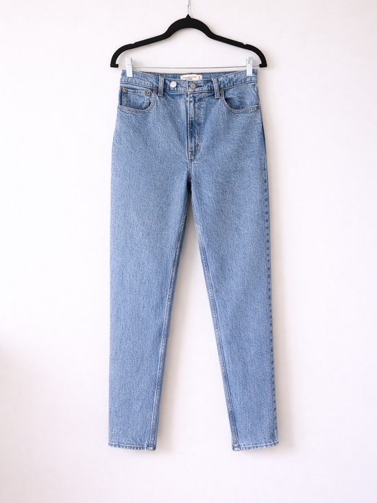 Abercrombie & Fitch Denim - Abercrombie & Fitch 90s Straight High Rise Jeans Light Wash Size 29